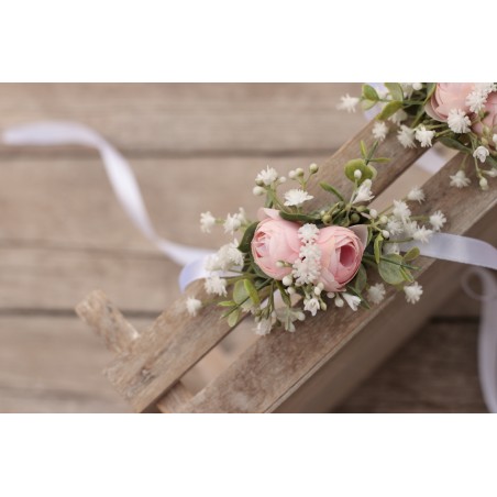 Floral, flower bracelet, wedding wrist corsage