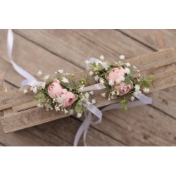Floral, flower bracelet, wedding wrist corsage