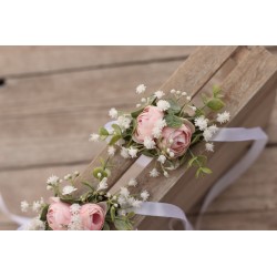 Floral, flower bracelet, wedding wrist corsage