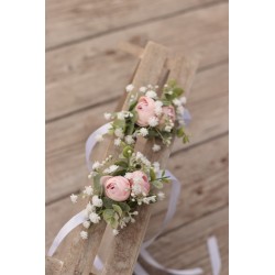 Floral, flower bracelet, wedding wrist corsage