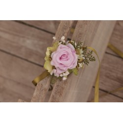 Floral, flower bracelet, wedding wrist corsage