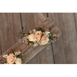 French floral flower hair clip, pin