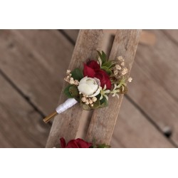 Flower groom's boutonniere, corsage