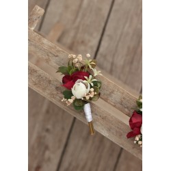 Flower groom's boutonniere, corsage