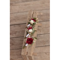 Flower groom's boutonniere, corsage