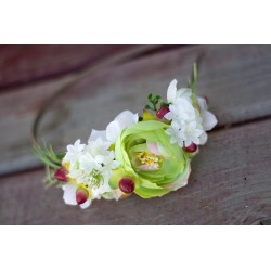 Autumn floral, Flower headband, hairband