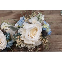 Witness, bridesmaid and mothers autumn wedding bouquet