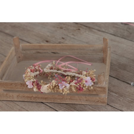 Floral, flower hair wreath, crown