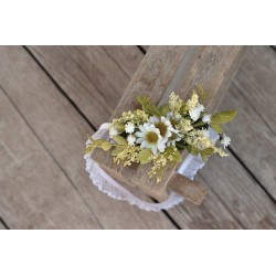 Bridal floral, flower garter