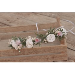 Floral, flower hair wreath, crown