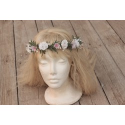 Floral, flower hair wreath, crown
