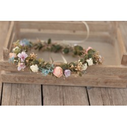 Floral, flower hair wreath, crown