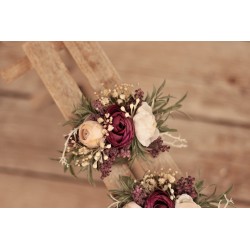 Flower collar arrangement