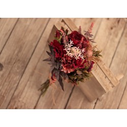 Witness, bridesmaid and mothers autumn wedding bouquet