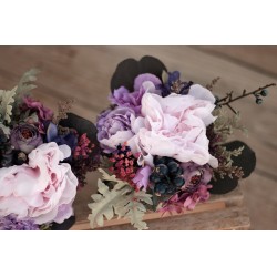 Witness, bridesmaid and mothers autumn wedding bouquet