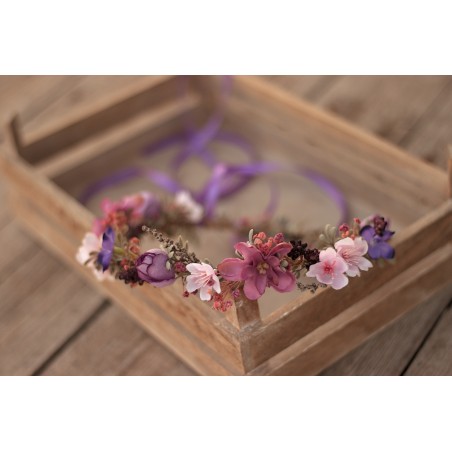Floral, flower hair wreath, crown