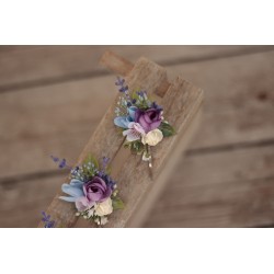 Floral flower hair clip, pin