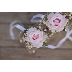 Floral, flower bracelet, wedding wrist corsage