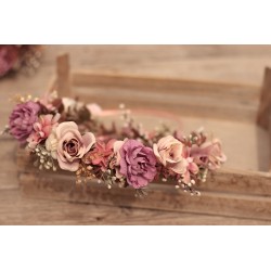 Floral, flower hair wreath, crown