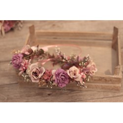 Floral, flower hair wreath, crown