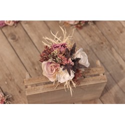 Witness, bridesmaid and mothers autumn wedding bouquet