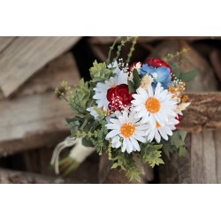 Witness, bridesmaid and mothers autumn wedding bouquet