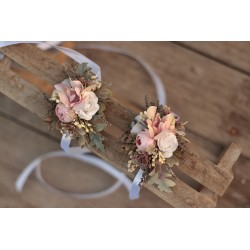 Floral, flower bracelet, wedding wrist corsage