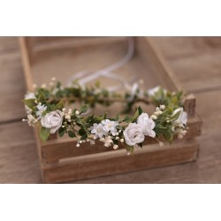 Floral, flower hair wreath, crown