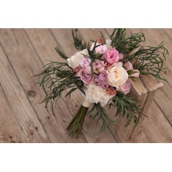 Witness, bridesmaid and mothers autumn wedding bouquet