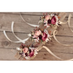 Floral, flower bracelet, wedding wrist corsage