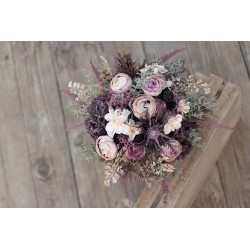 Witness, bridesmaid and mothers autumn wedding bouquet