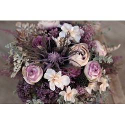 Witness, bridesmaid and mothers autumn wedding bouquet