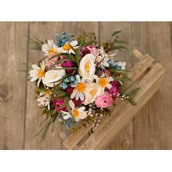 Witness, bridesmaid and mothers autumn wedding bouquet