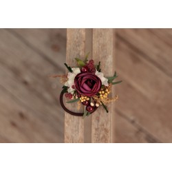 Floral, flower hair tie