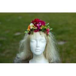 Floral, Flower headband, hairband