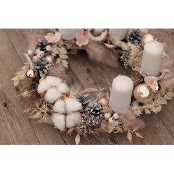 Winter, christmas table wreath