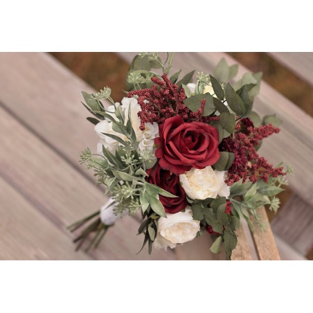 Witness, bridesmaid and mothers autumn wedding bouquet