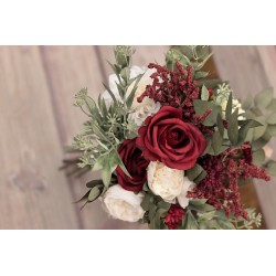 Witness, bridesmaid and mothers autumn wedding bouquet