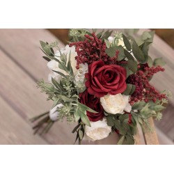 Witness, bridesmaid and mothers autumn wedding bouquet
