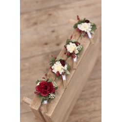 Flower groom's boutonniere, corsage