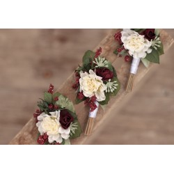 Flower groom's boutonniere, corsage