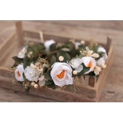 Floral, flower hair wreath, crown