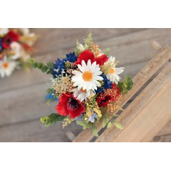 Witness, bridesmaid and mothers autumn wedding bouquet