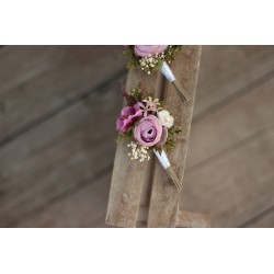 Flower groom's boutonniere, corsage