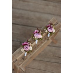 Flower groom's boutonniere, corsage