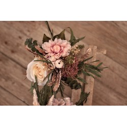 Witness, bridesmaid and mothers autumn wedding bouquet