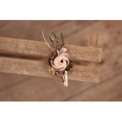 Floral flower hair clip, pin