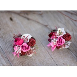 Floral, flower hair tie