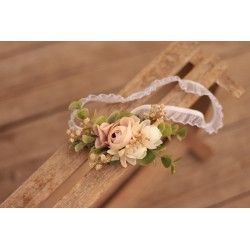 Bridal floral, flower garter