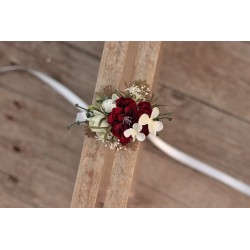 Floral, flower bracelet, wedding wrist corsage